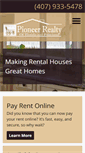 Mobile Screenshot of pioneerrealtyonline.com